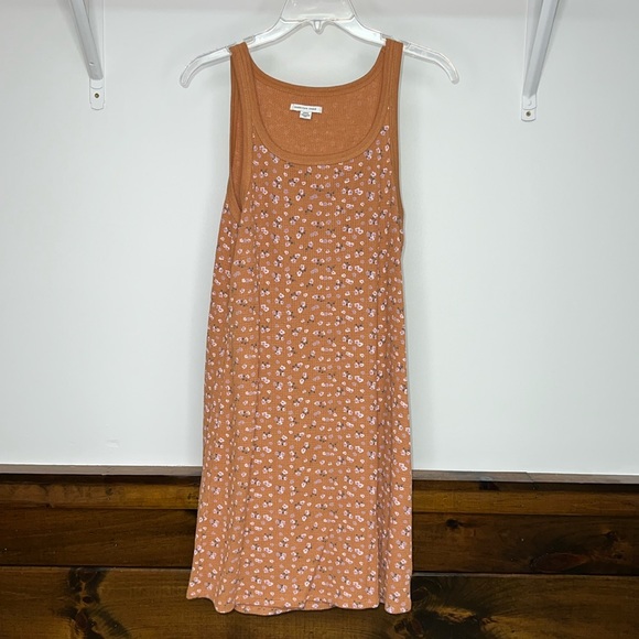 American Eagle Outfitters Dresses & Skirts - AEO Waffle Knit Danity Floral Dress- M